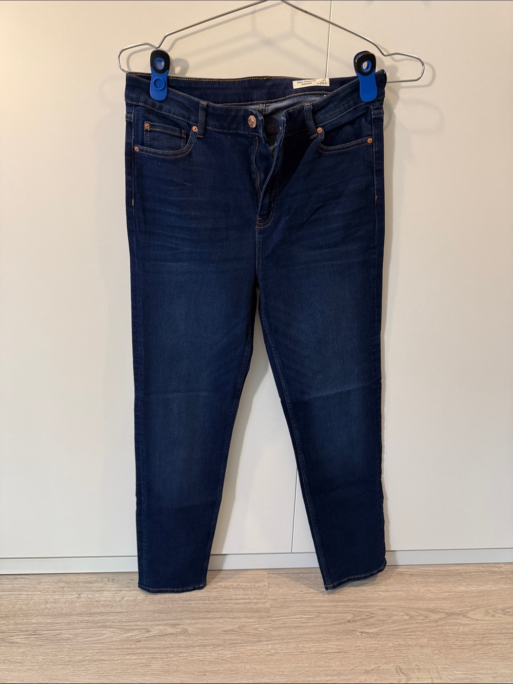 M&S The Sienna Dark Blue Women's Straight Jeans
